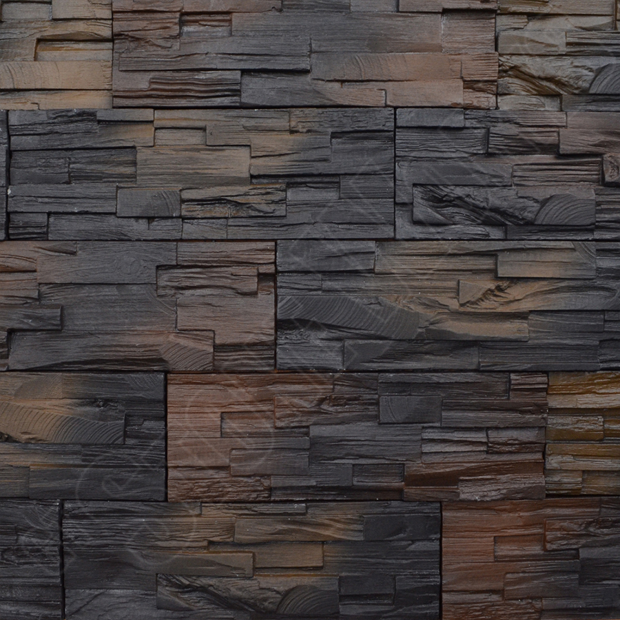 3D TIMBER LEDGESTONE